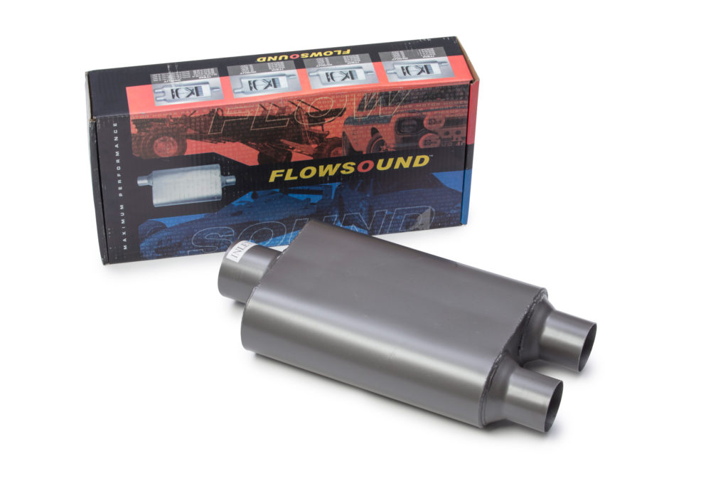 88-95 Chevy Silverado Dual Exhaust Kit Flowsound 2-Chamber Muffler Chrome Tip