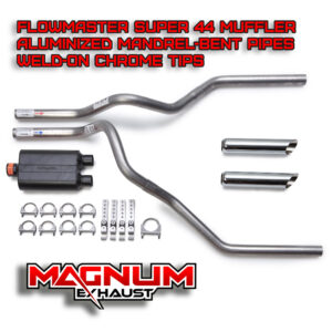 Flowmaster Super 44 Mandrel-Bent Dual Exhaust Kit