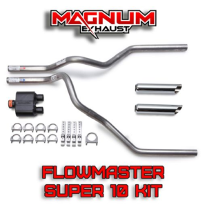 Flowmaster Super 10 Mandrel-Bent Dual Exhaust Kit